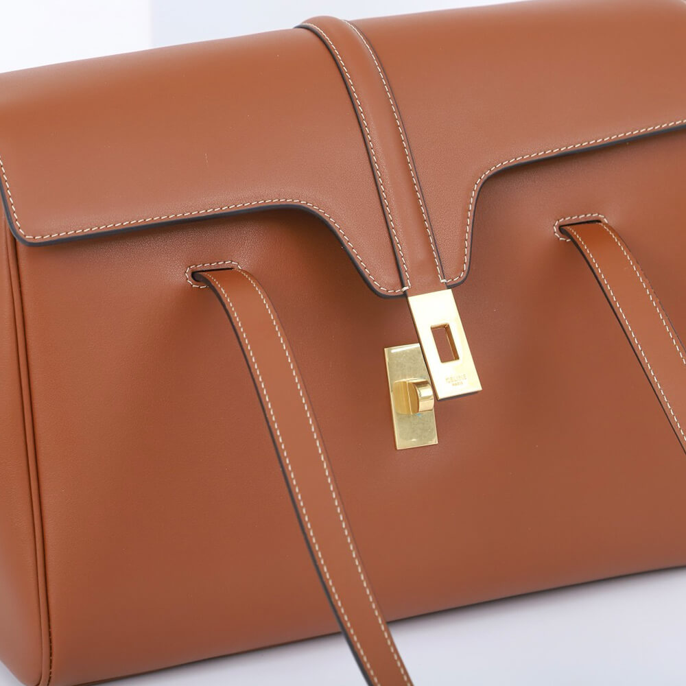 Celine Medium Soft 16 Bag in Smooth Calfskin1:1High-quality replica