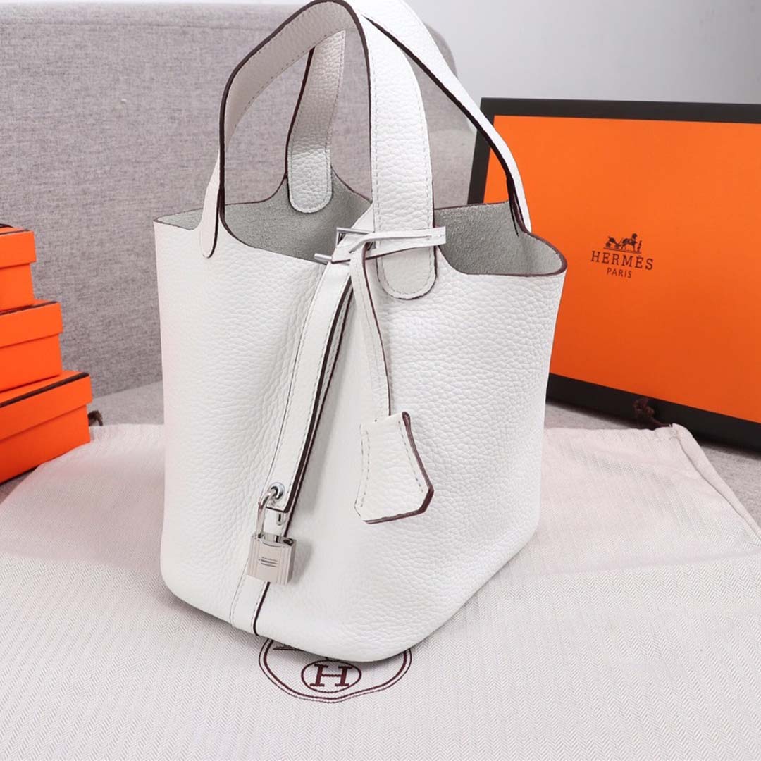 Replica Hermes Aaa-Picotin Lock 22Cm 18Cm Bag Blue/Orange/Pink1:1High-quality replica