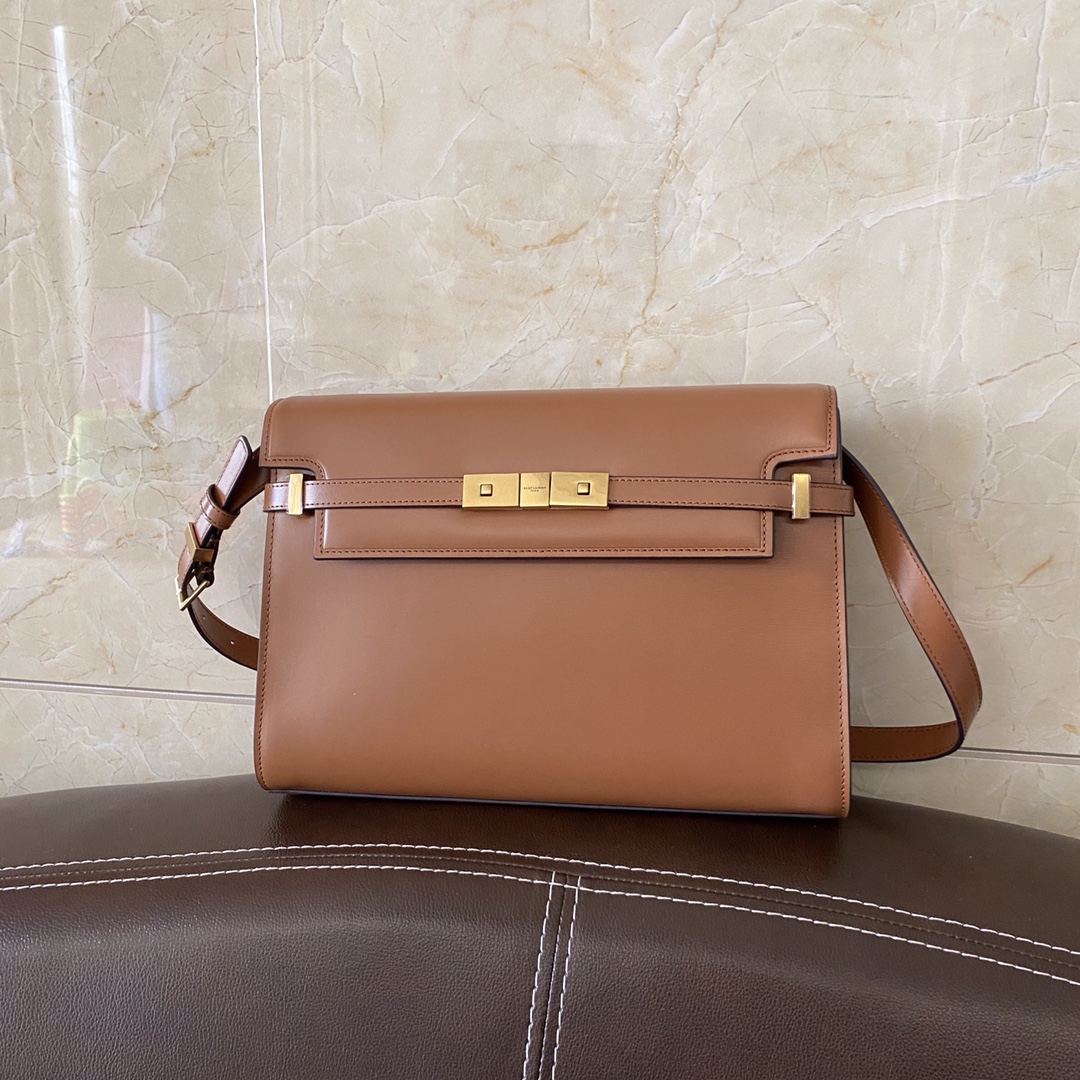 MANHATTAN MEDIUM SHOPPING BAG IN BOX SAINT LAURENT LEATHER1:1High-quality replica