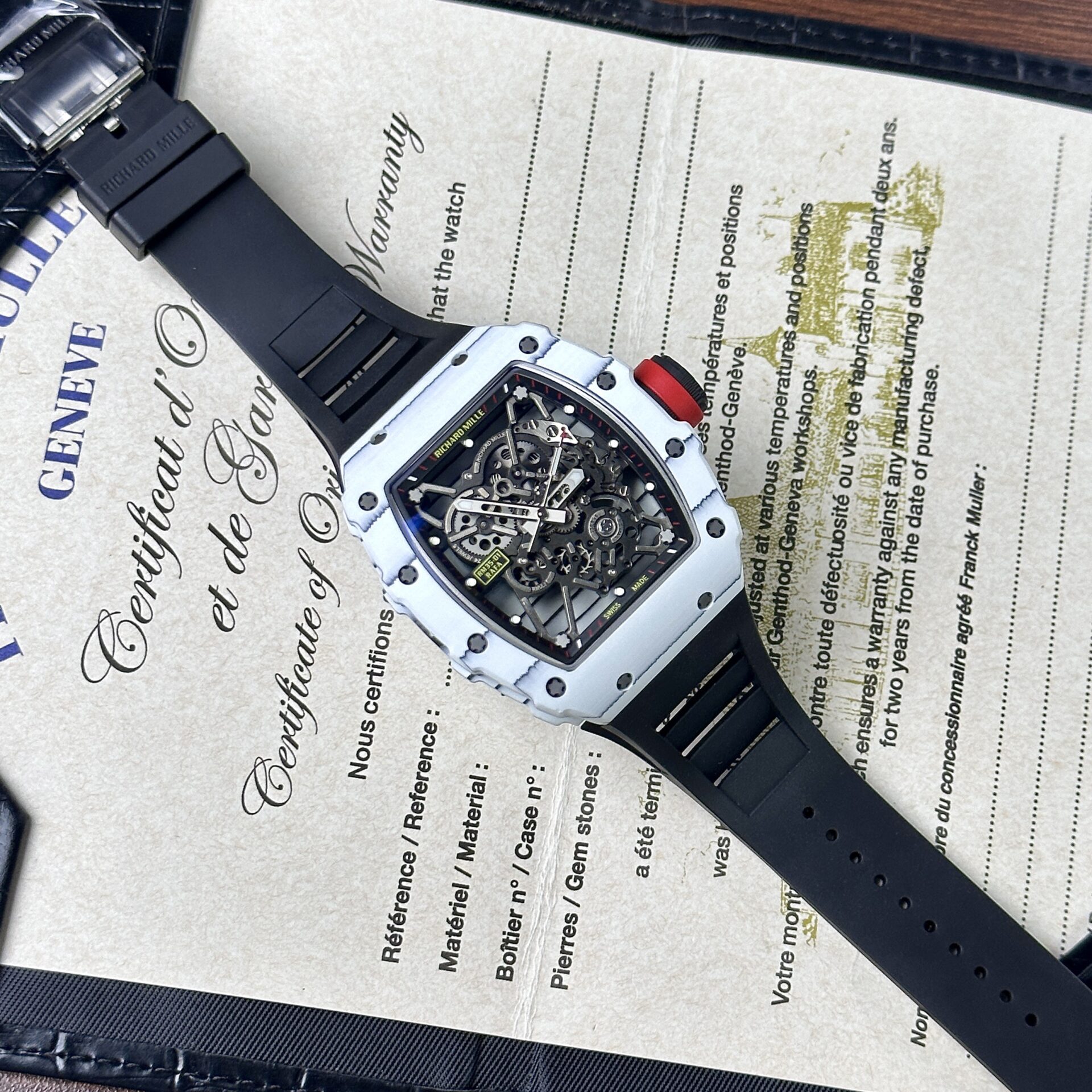 Richard Mille RM35-01 Rafael Nadal Replica Watch BBR Factory 42mm - Elite Watch Atelier