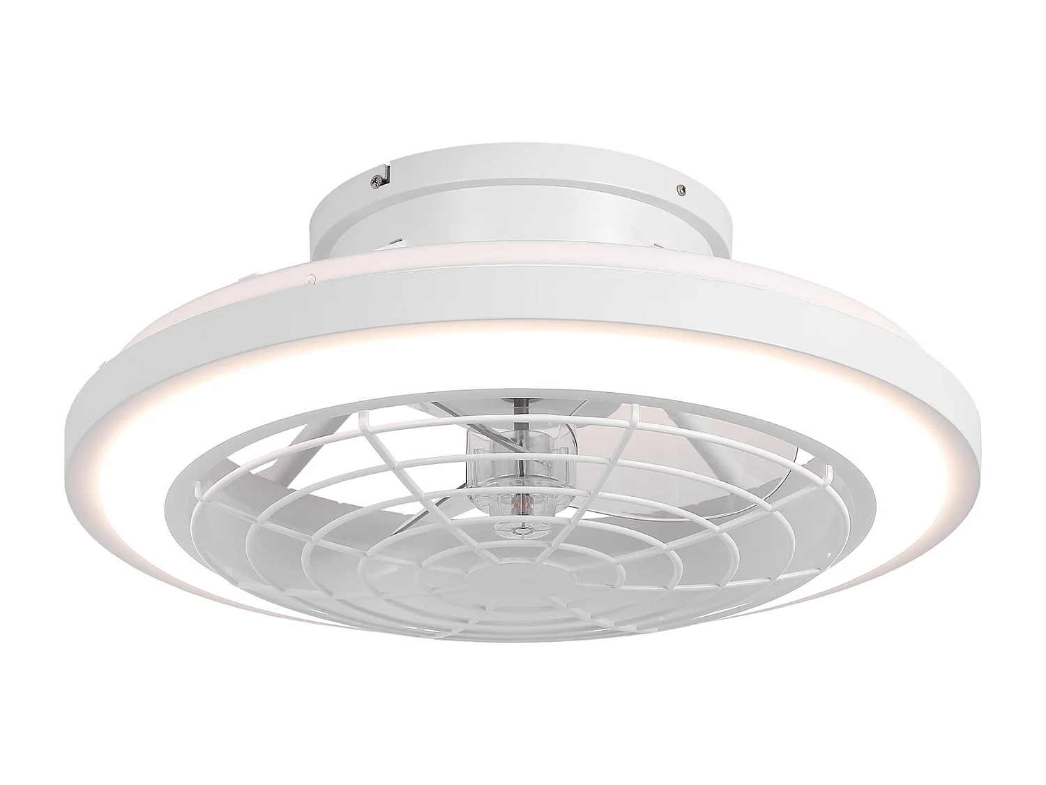 Parrot Uncle Ventilateur de plafond 50 cm pour chambre avec éclairage LED et télécommande