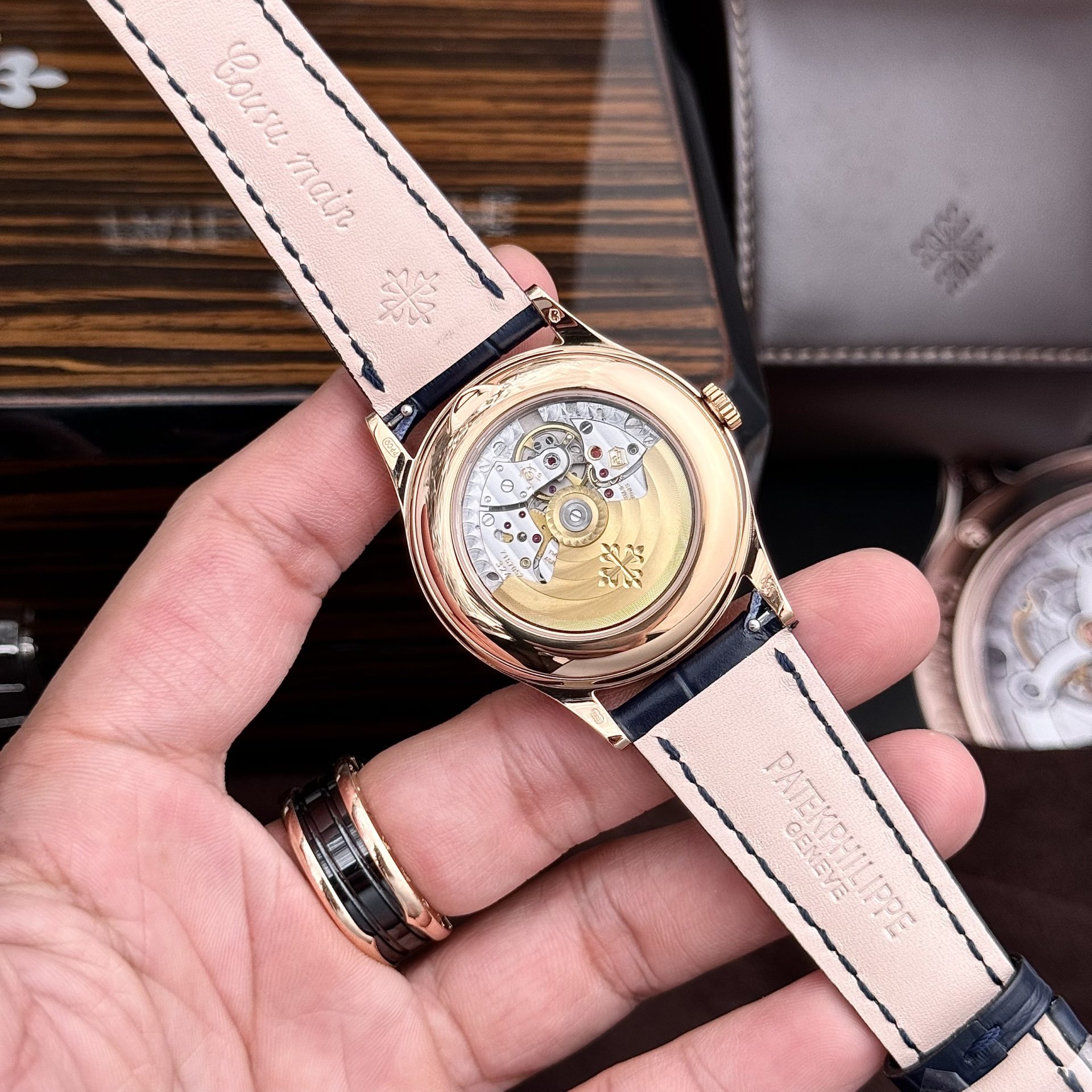 Patek Philippe Replica Watch Complications 5396R Blue Dial GR Factory 38.5mm - Top club
