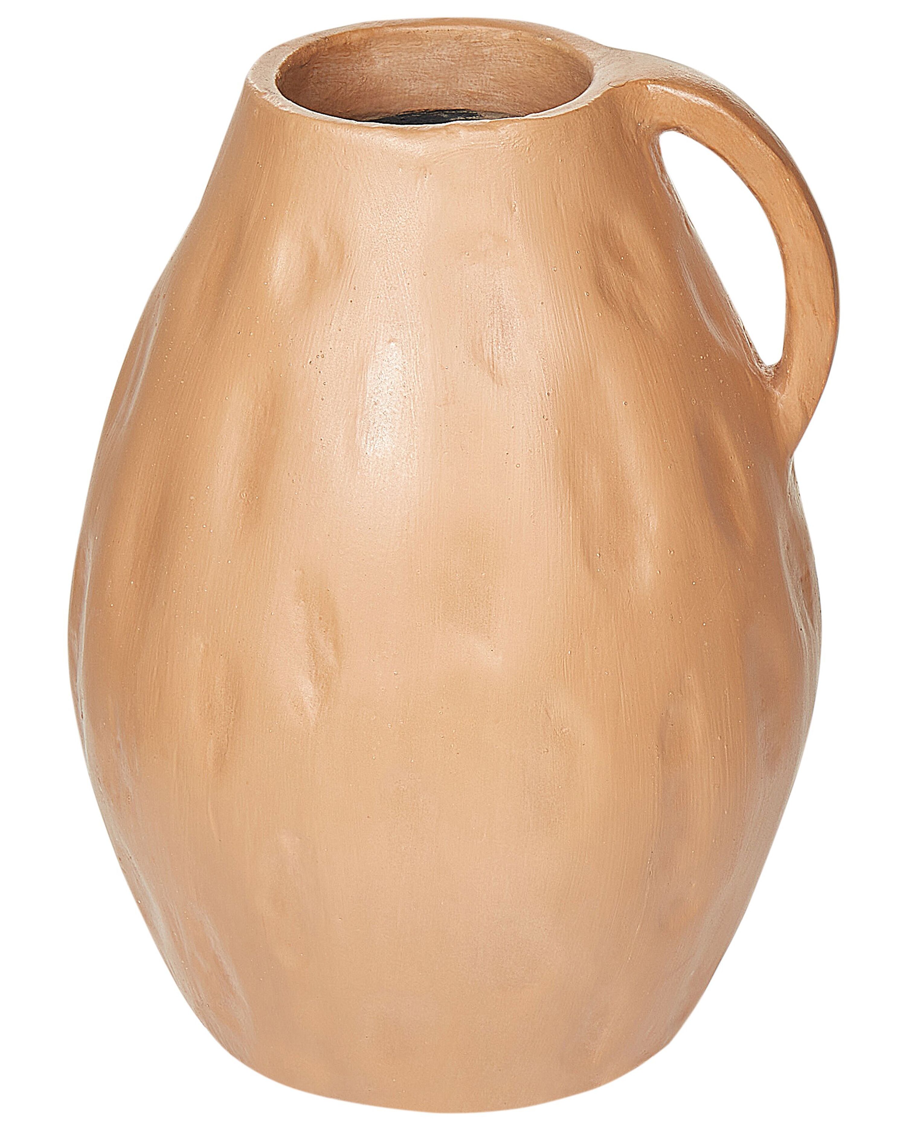 Decorative Vase KULIM Ceramic 40 cm Sand Beige