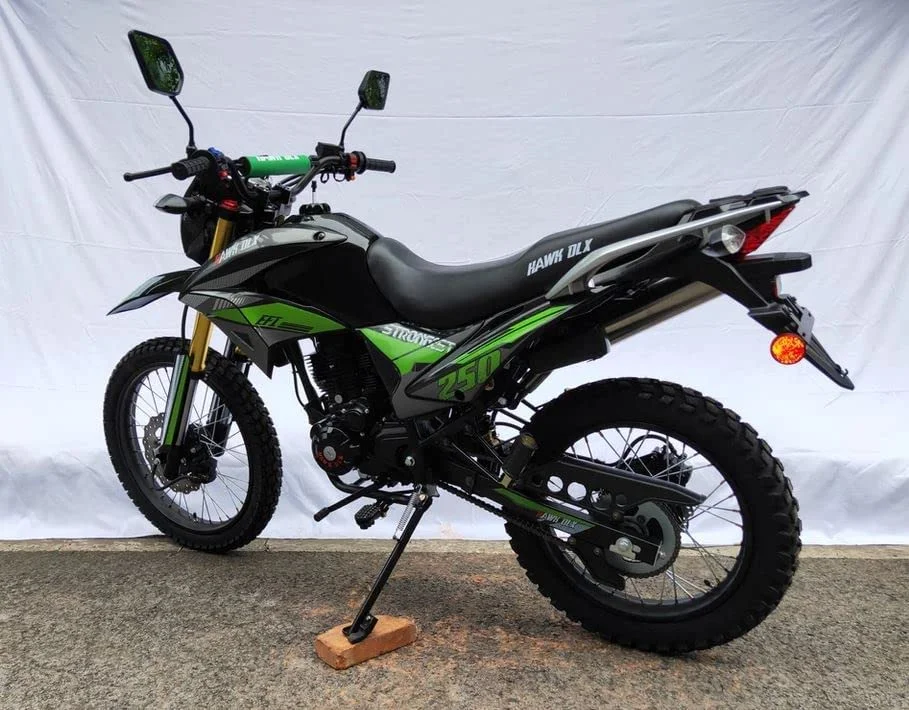 RPS Hawk DLX 250 cc EFI Fuel Injection Enduro Dirtbike gas Bike Hawk EFI Deluxe Gas Motorcycle - Choose your color - Image 15