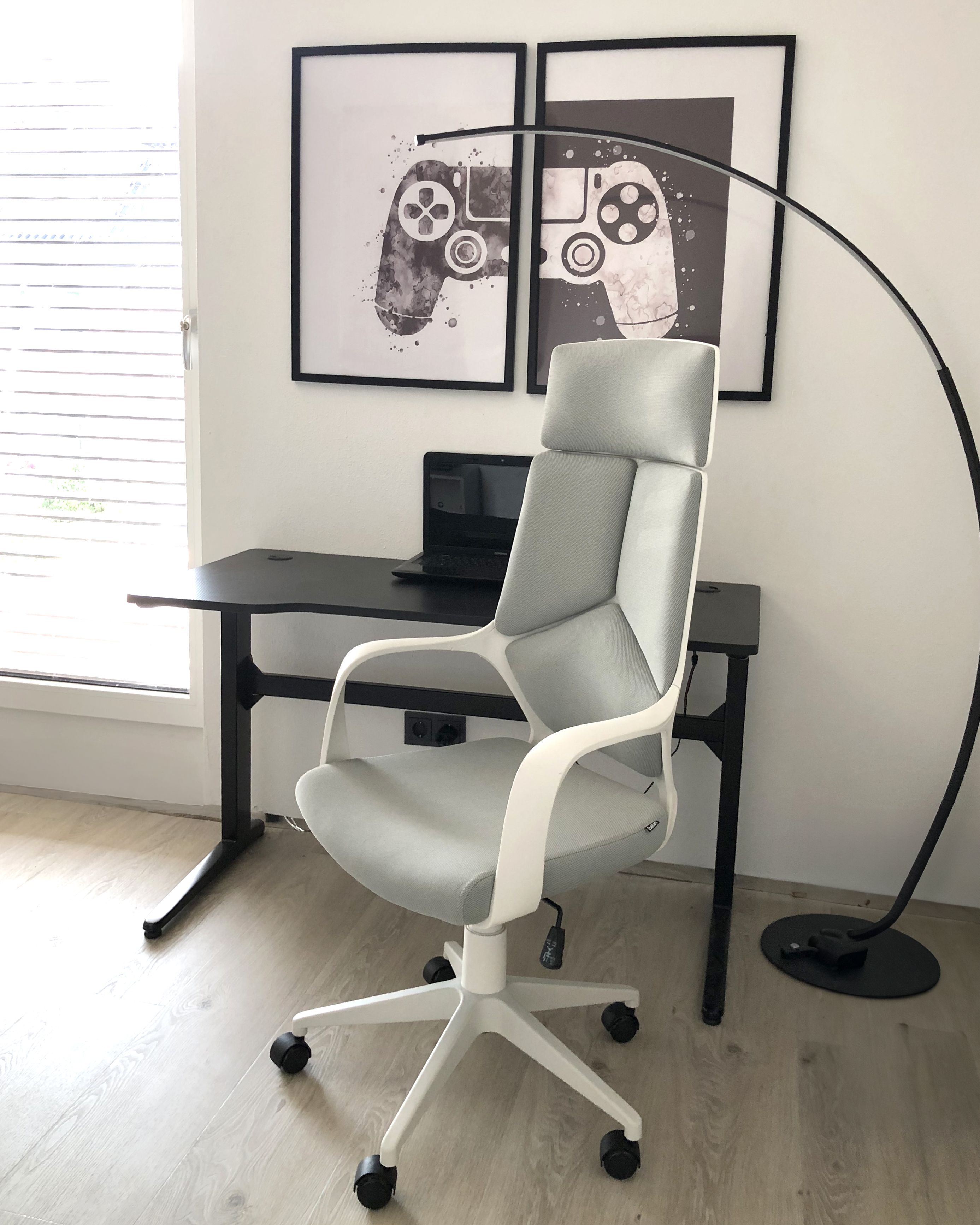 Office Chair DELIGHT II Light Grey