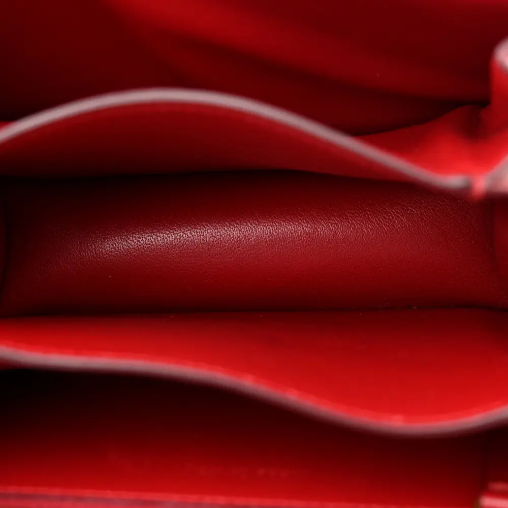 Replica Handbags Guide: Celine Red Box Calfskin Leather Flap1:1High-quality replica