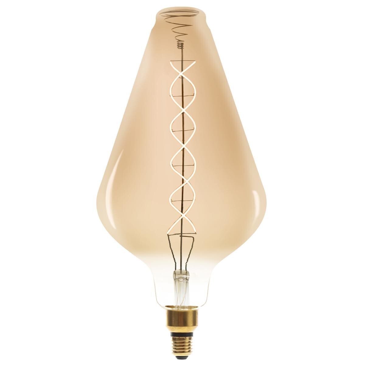 LED bulb "Pyramid" Amber, D.20 cm, E27