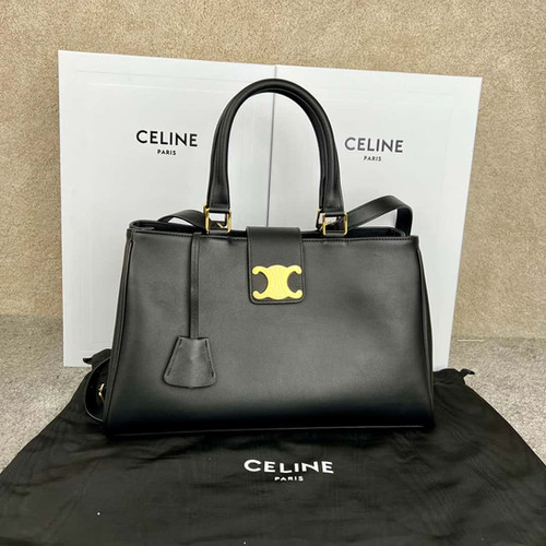 CELINE APPOLINE Medium Size Handbag – Premium 1:1 Celine Replica Bag Black