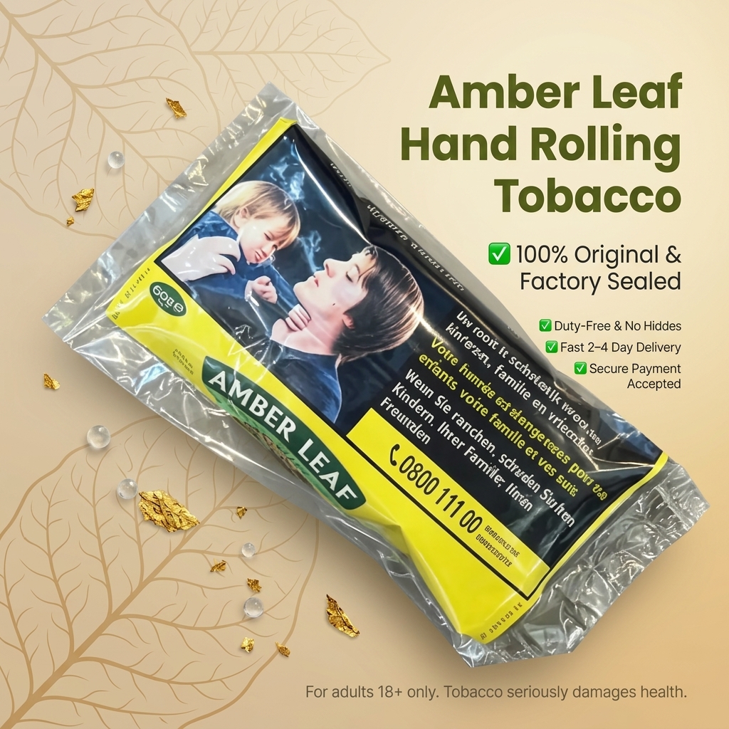Amber Leaf Hand Rolling Tobacco（Belgian Version)