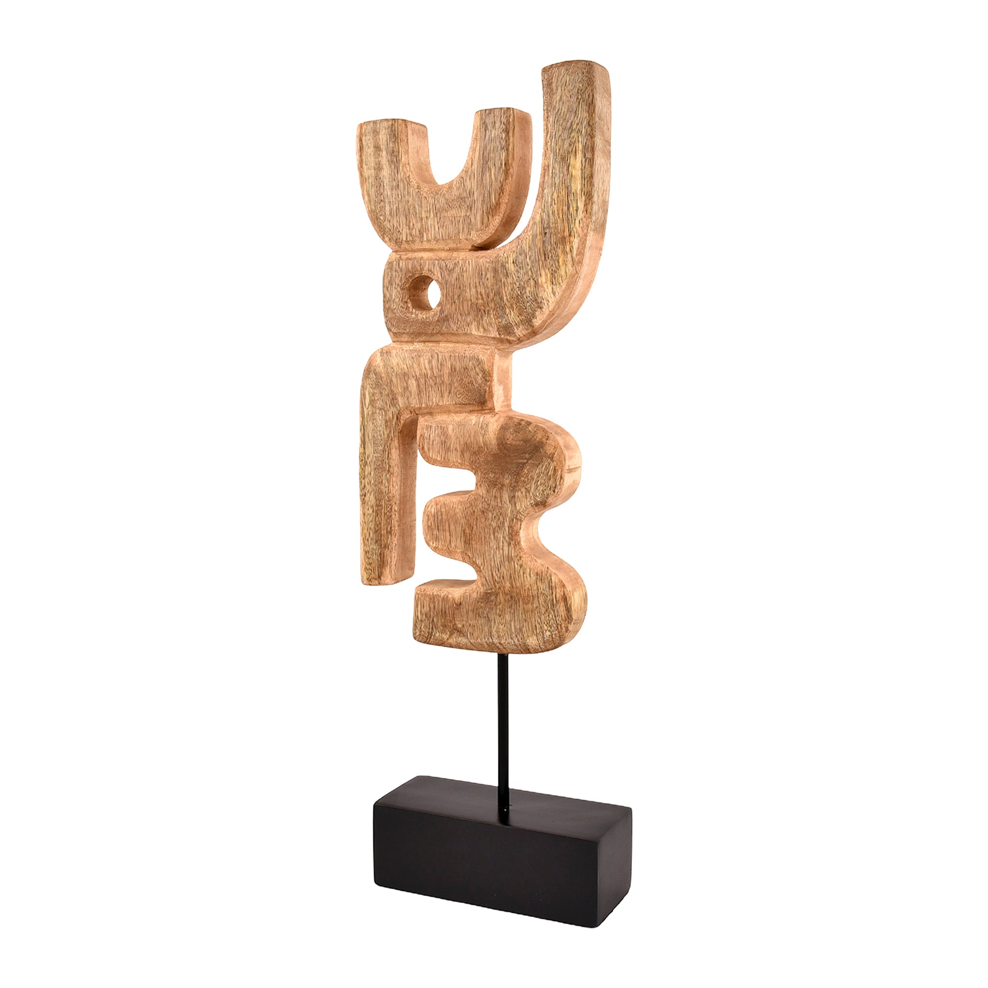 Blokker Structure Ornament H 57,5 cm - Naturel