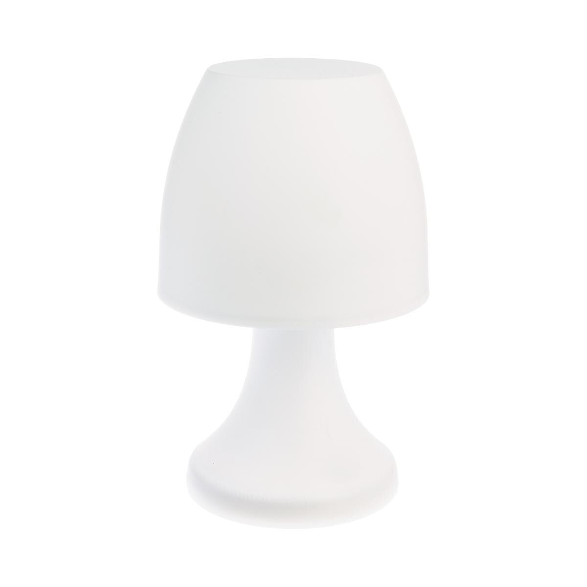 Outdoor lamp "Dokk" White, H.19 cm
