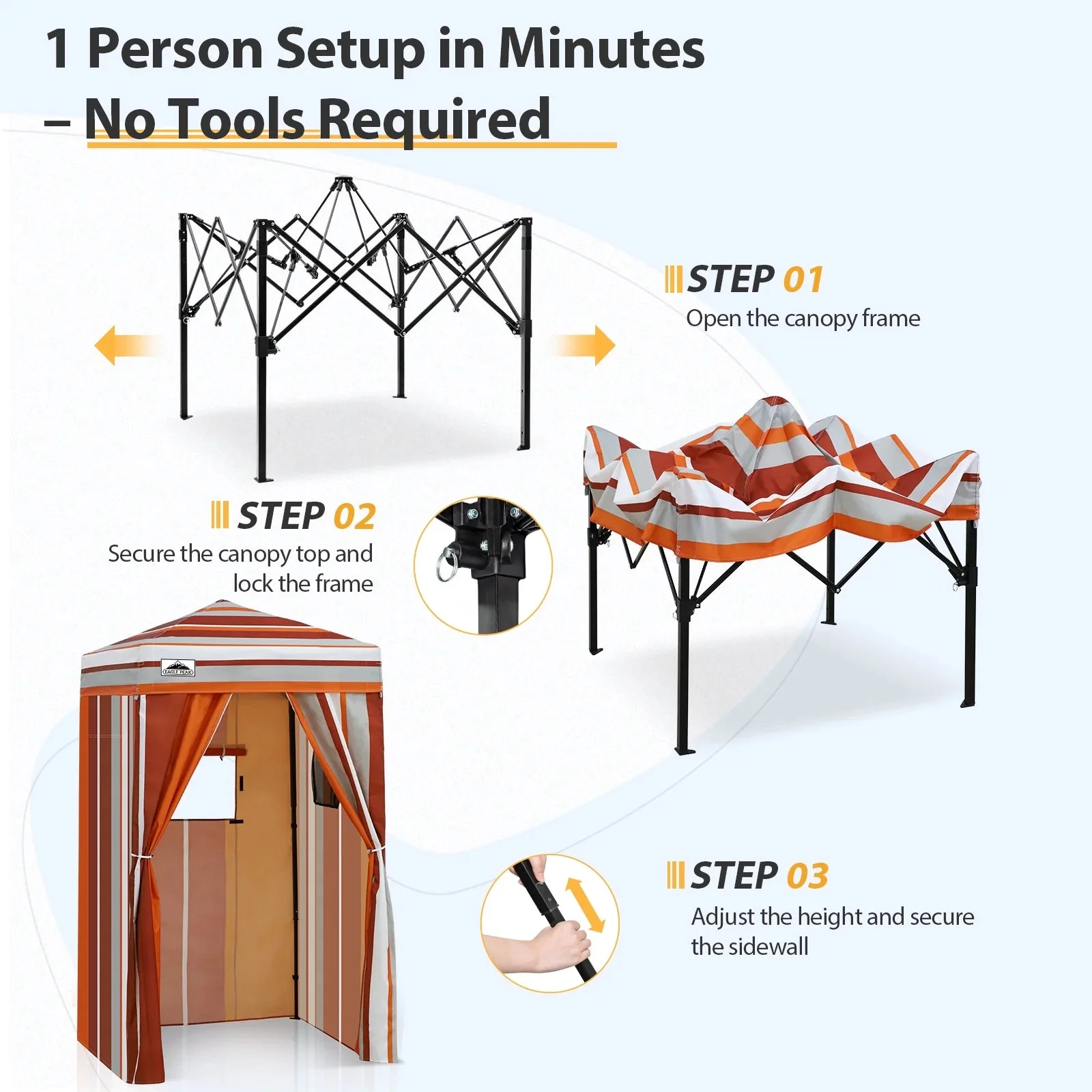 EAGLE PEAK Ultra Compact 4 ft x 4 ft Pop-Up Changing Room Canopy - Flex - Image 186 EAGLE PEAK Ultra Compact 4 ft x 4 ft Pop-Up Changing Room Canopy - Flex - Image 186