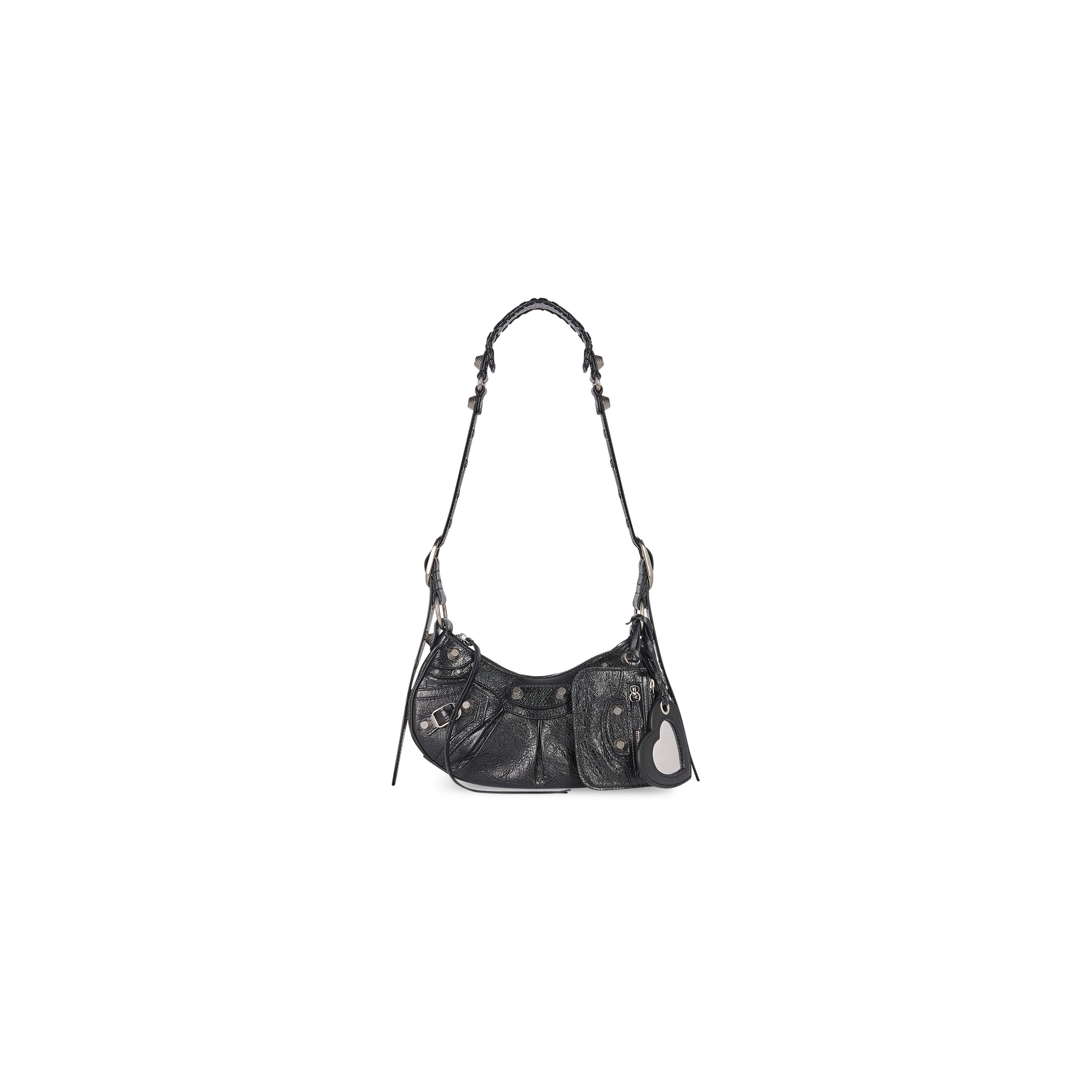 WOMEN'S LE CAGOLE XS SHOULDER BAG IN BLACK - Replicaclubs