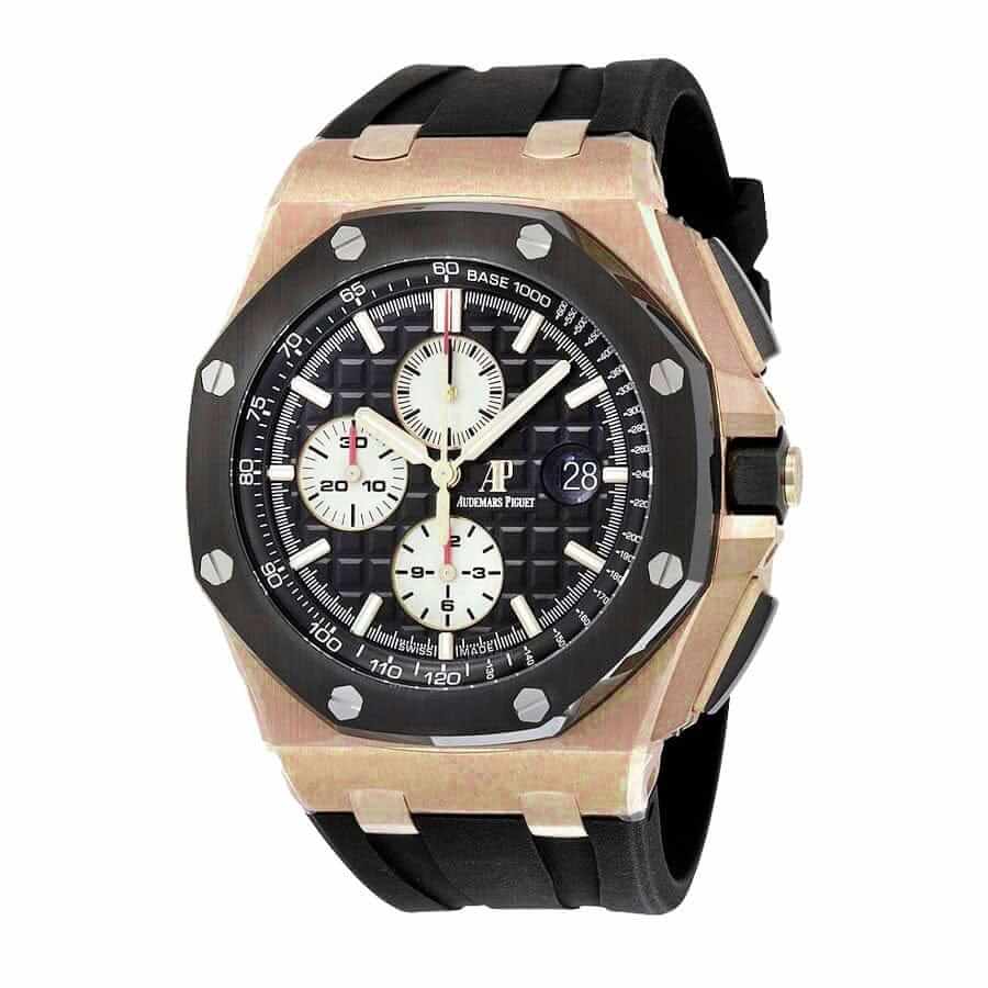AP Rose Gold Black Replica - Elite Watch Atelier