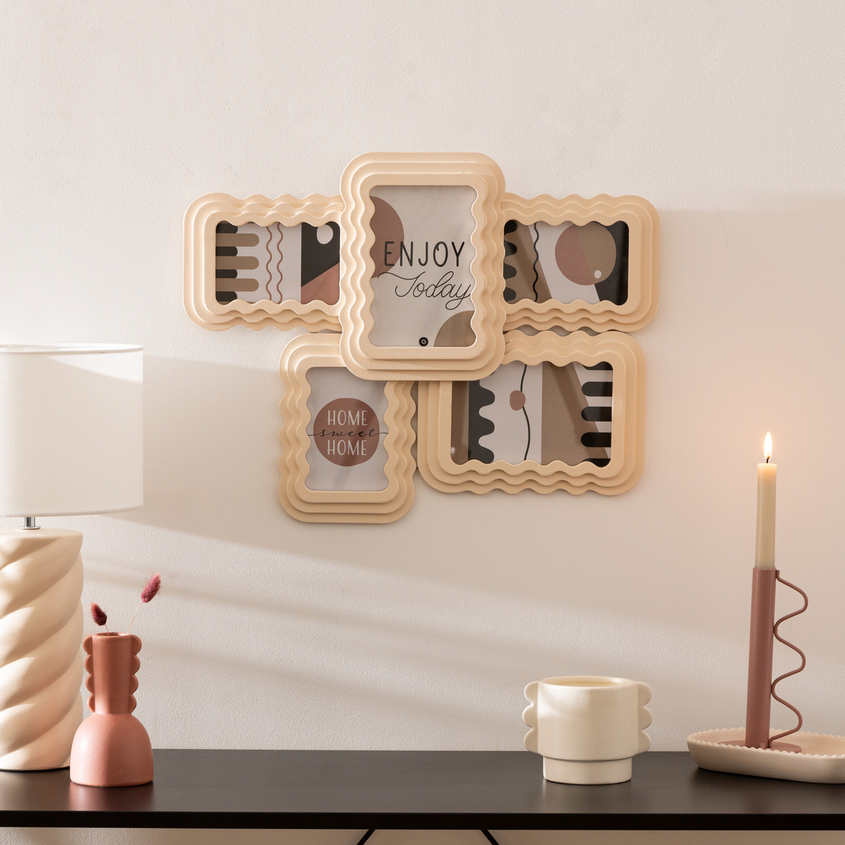 Wood stove "Kelly" White, 5 photos