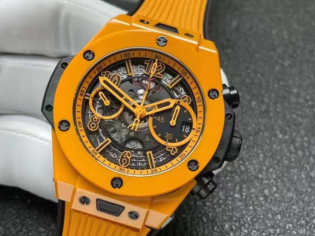 Replica Hublot Watch Big Bang Unico Orange Ceramic BBF Factory 42mm - Top club