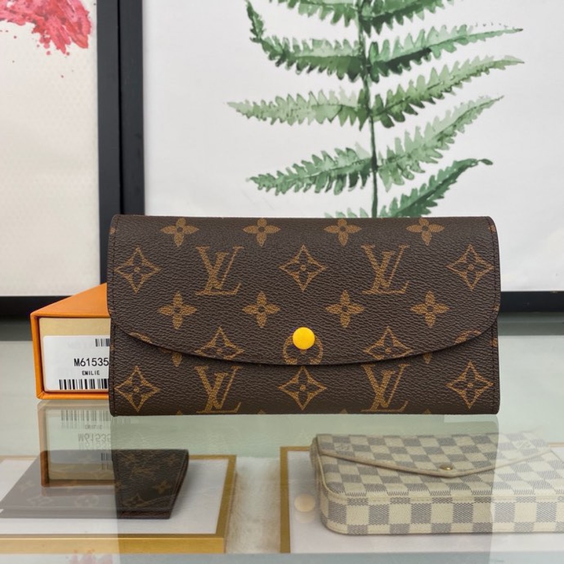 Louis Vuitton LV Emilie Snap On Wallet M614471:1High-quality replica