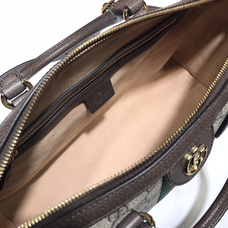 Replica Gucci Ophidia Medium Top Handle Bag Beige1:1High-quality replica