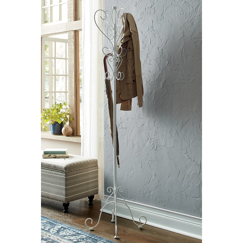 Westley Scroll Coat Rack - MIDNIGHT VELVET CATALOG
