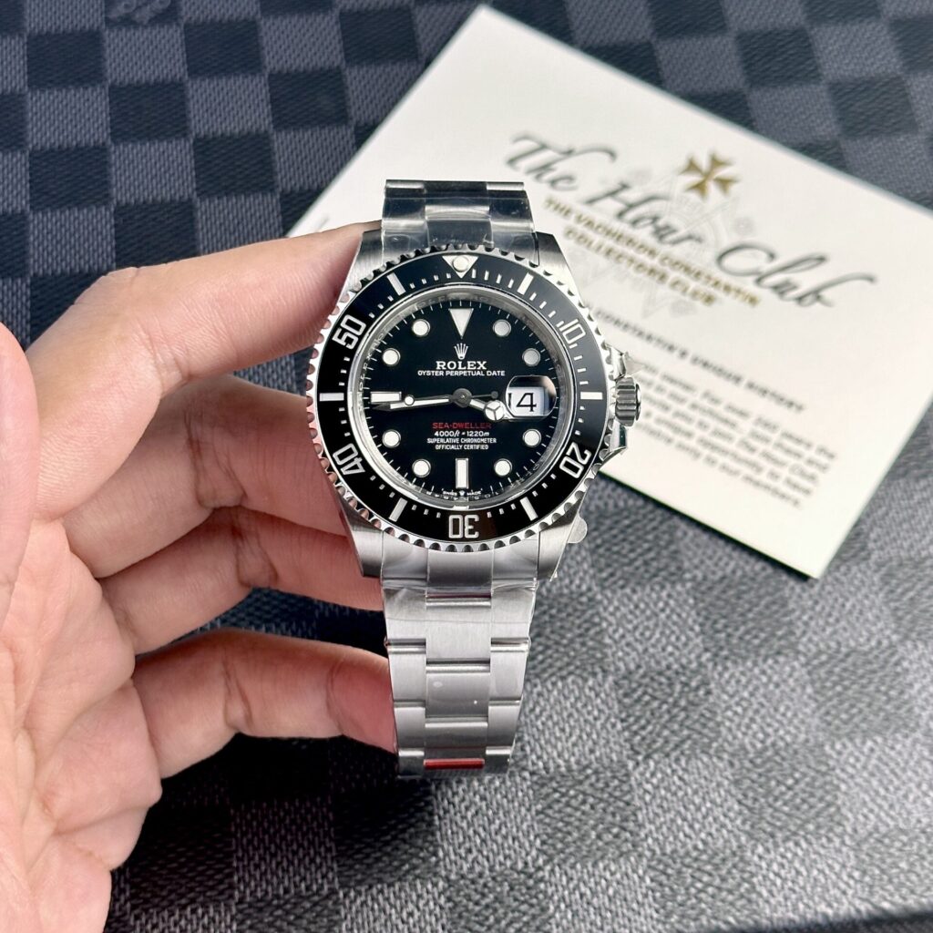Rolex Replica Watch Sea-Dweller 126600 Black Dial VS Factory 43mm - Elite Watch Atelier