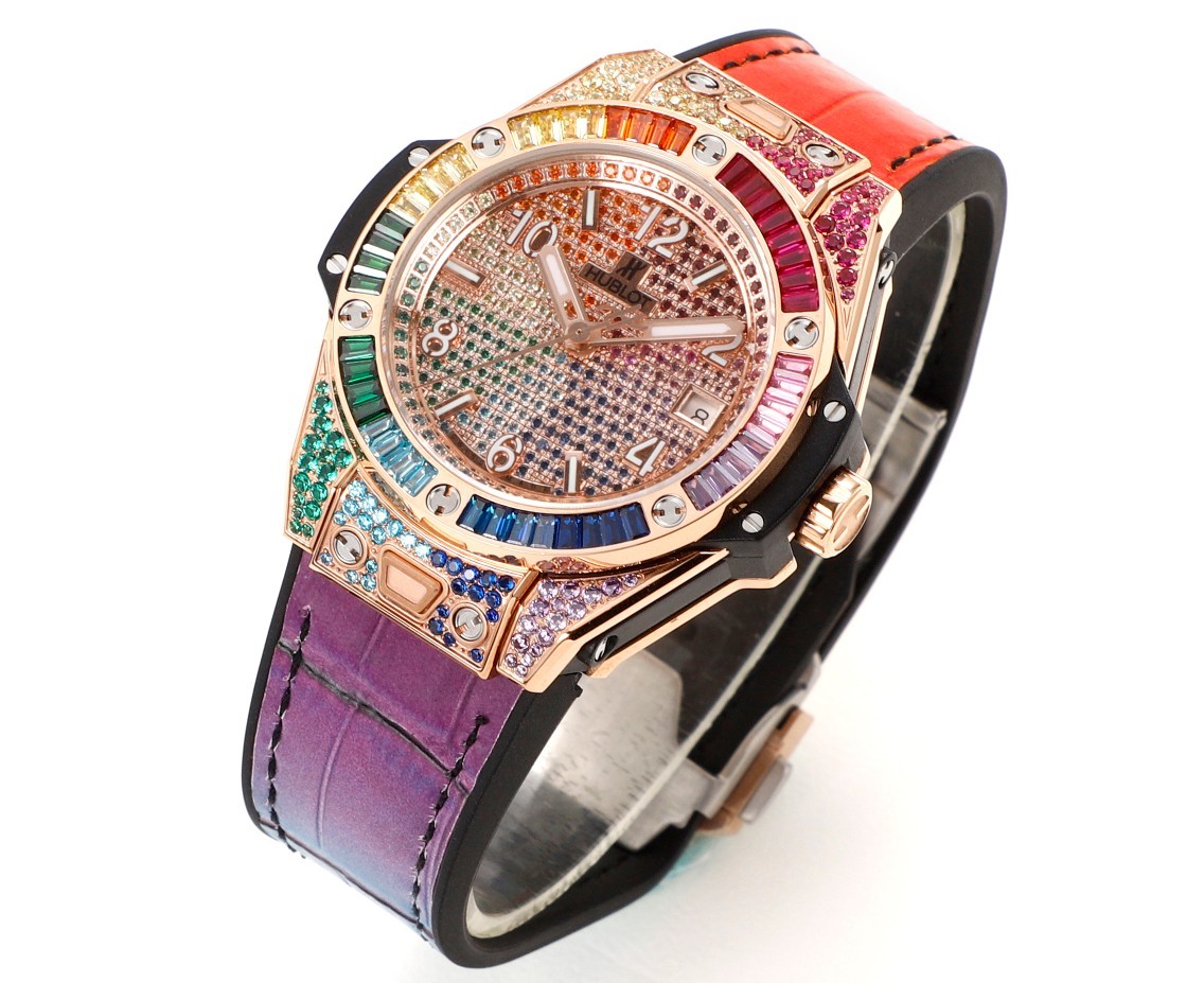 Big Bang Unico Titanium Rainbow 42mm(1:1 replica) - Elite Watch Atelier