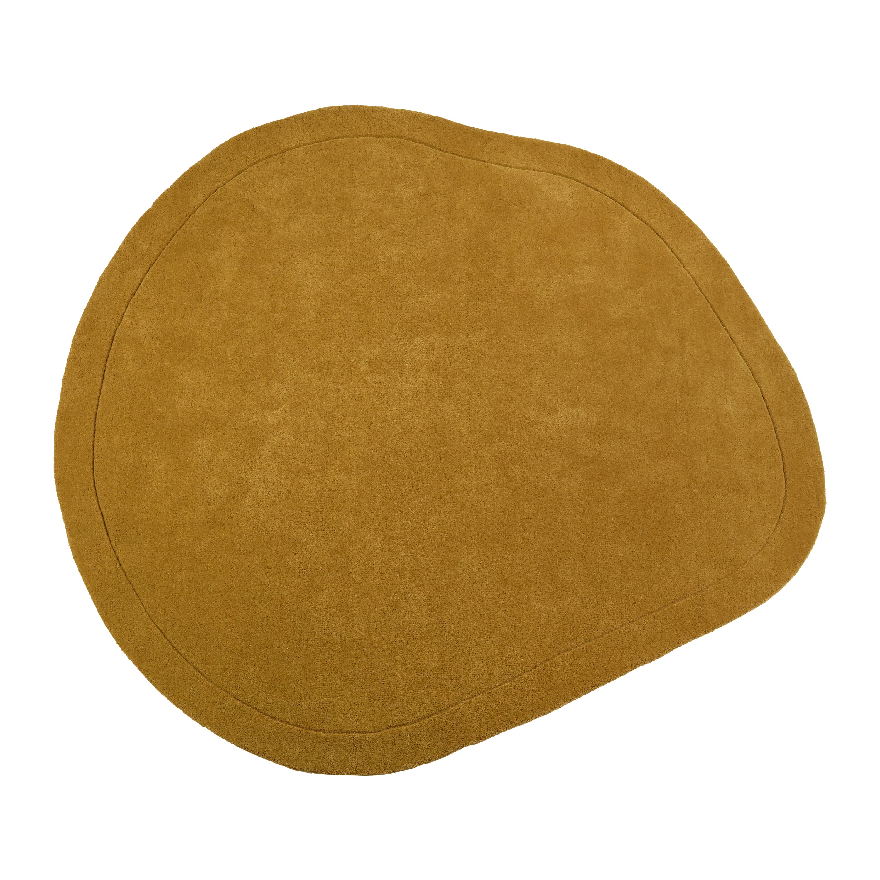 Blokker Pebble Vloerkleed Ø 200 cm - Olive