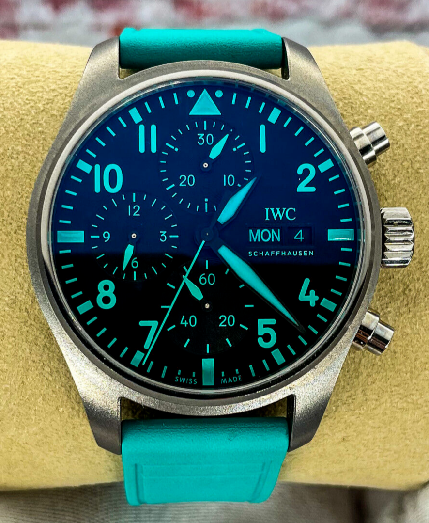 IWC Pilots Watch Chronograph Mercedes AMG Petronas Edition IW388108 �?Full Set(1:1 replica) - Top club