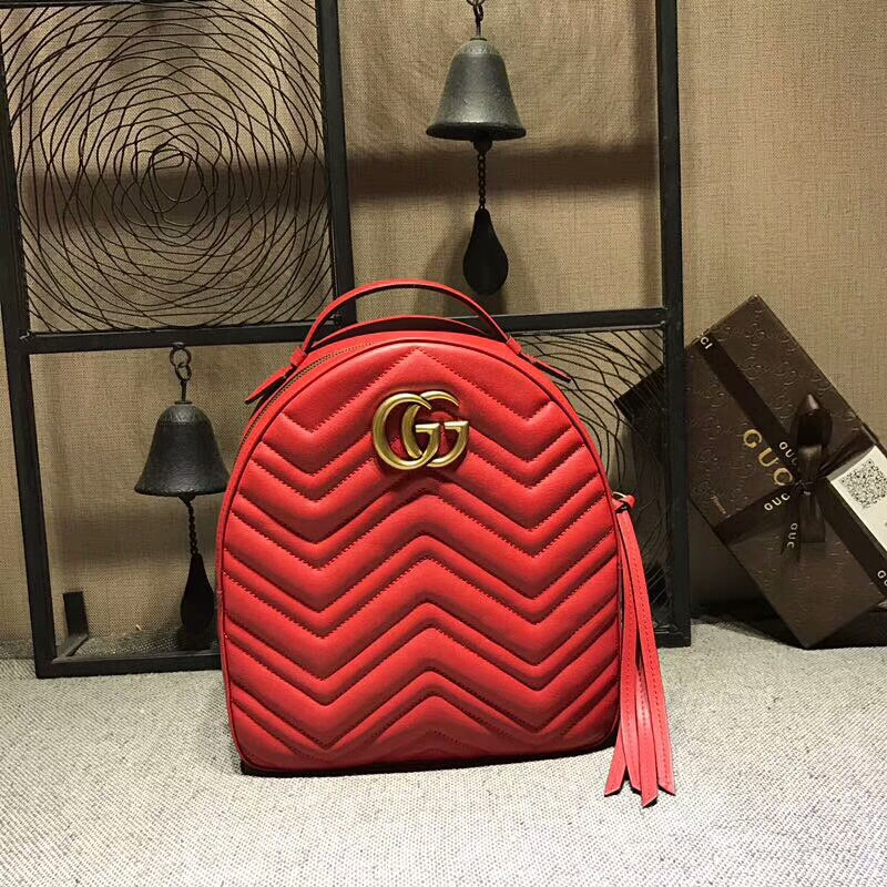 Replica Gucci Marmont Backpack1:1High-quality replica