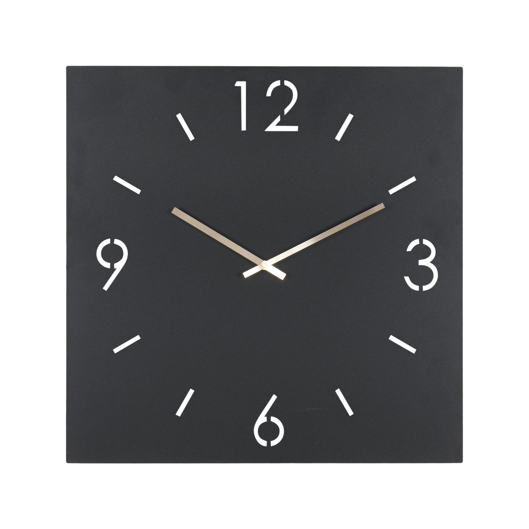 Spinder Design Time Wandklok H 60 x B 60 cm - Zwart