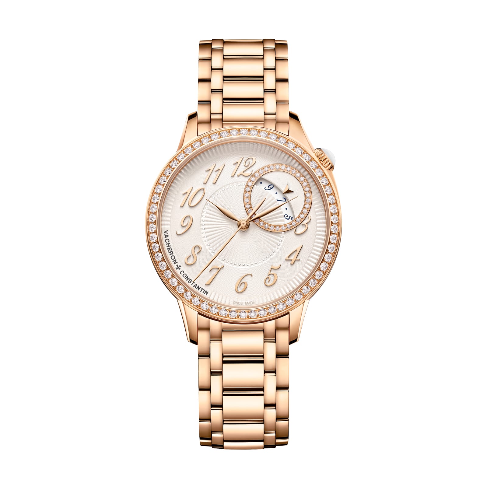 Replica Watches Fake Vacheron Constantin egerie self-winding 35 MM PINK GOLD(1:1 replica) - Elite Watch Atelier