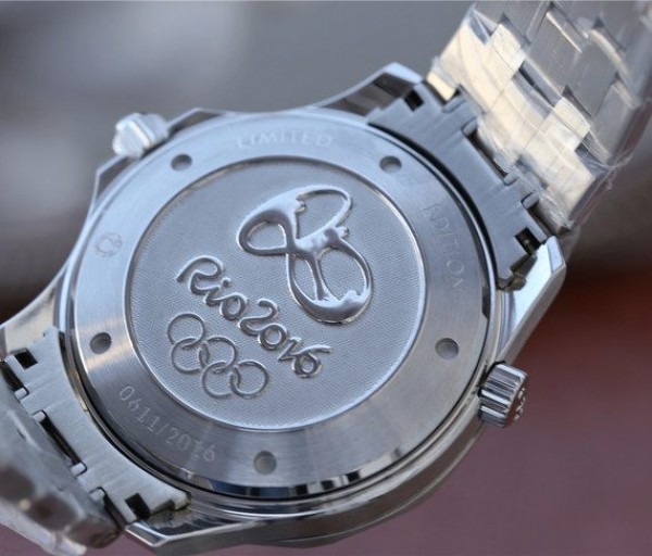Replica Omega OMF Seamaster 300M Chronometer SS Rio 2016 SS Bracelet A2824 - Top club