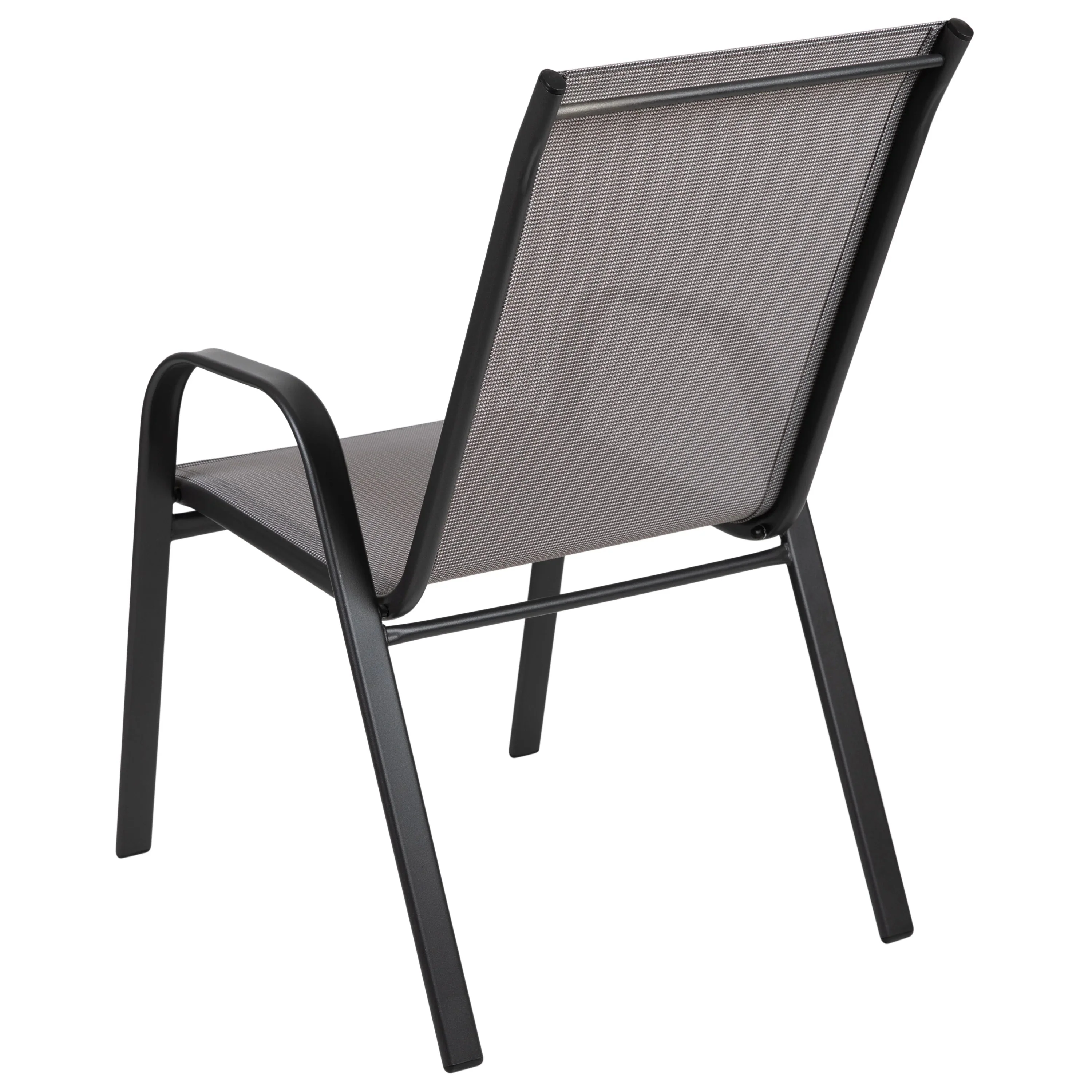 Emma + Oliver Outdoor Stack Chairs, Gray, 4 Pack, 21.25in W x 29in D x 36in H - Image 14 Emma + Oliver Outdoor Stack Chairs, Gray, 4 Pack, 21.25in W x 29in D x 36in H - Image 14