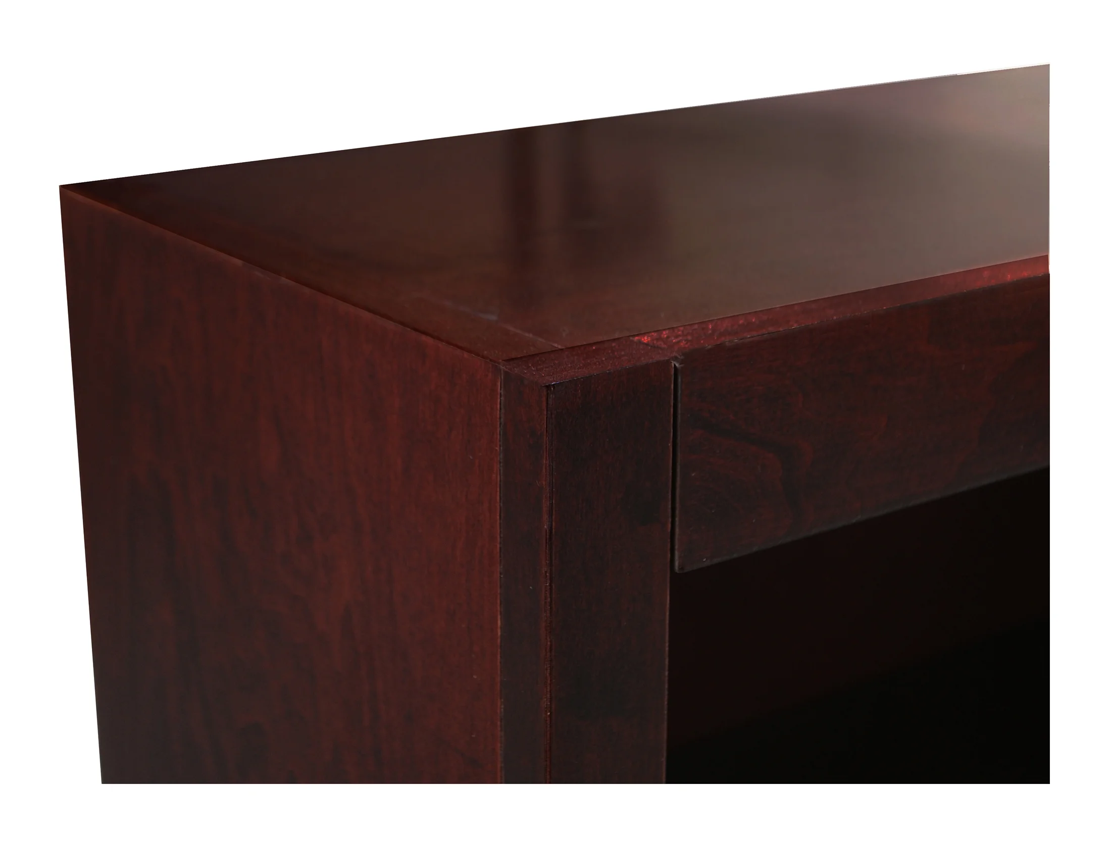 Concepts in Wood 12 Shelf Double Wide Wood Bookcase, 84 inch Tall - Oak Finish - Image 13