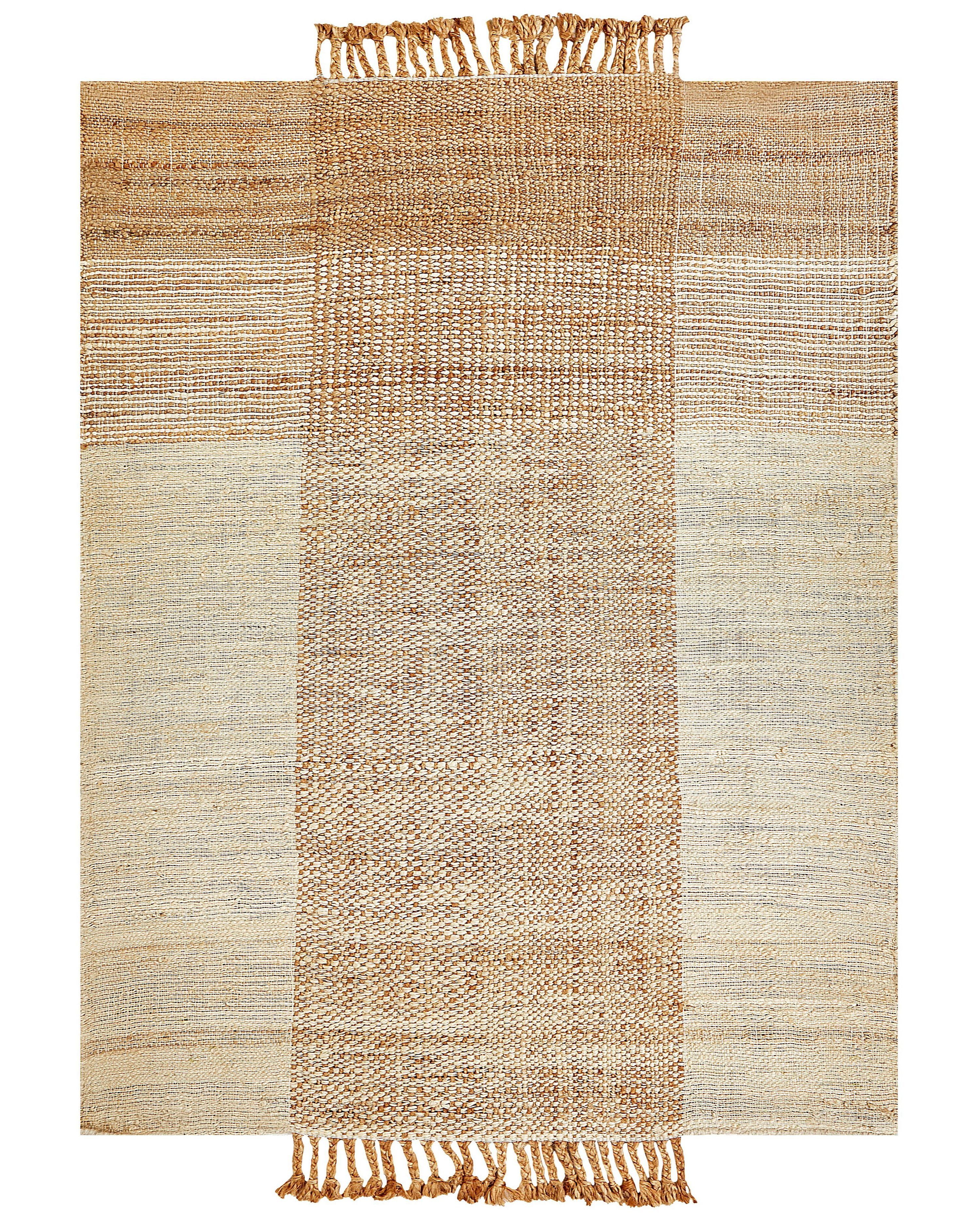 Rug HAMZALAR Beige 160 x 230 cm Jute