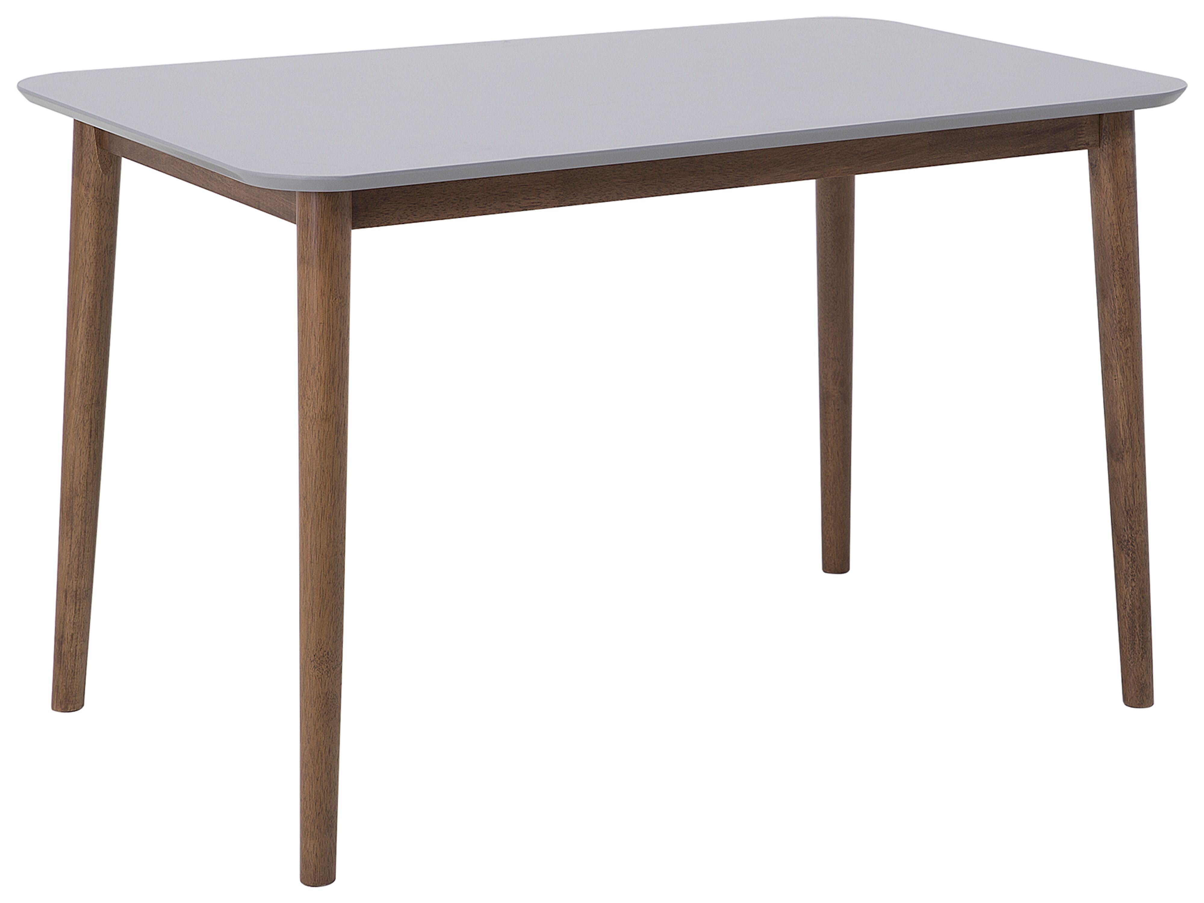 Dining Table MODESTO Grey 118 cm 77 cm Wood