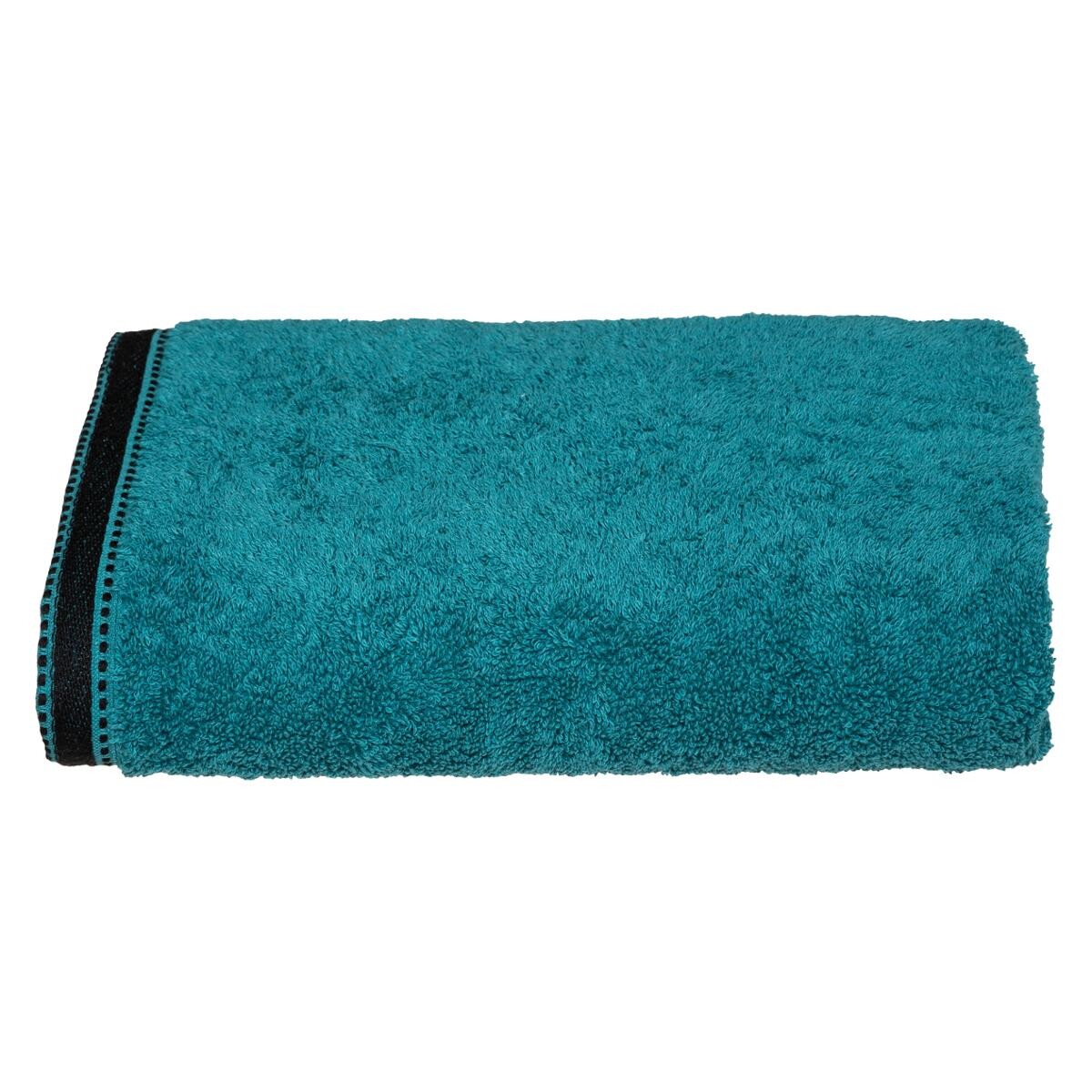 Shower towel "Joia", cotton Teal, 70x130 cm, 550 g/m&sup2;
