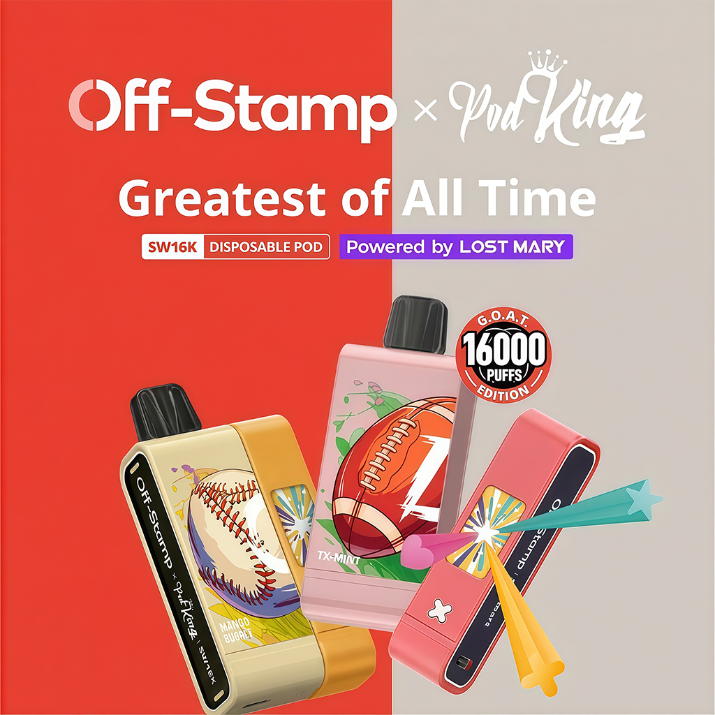 OFF-STAMP X POD KING SW16000 - Steam Hall