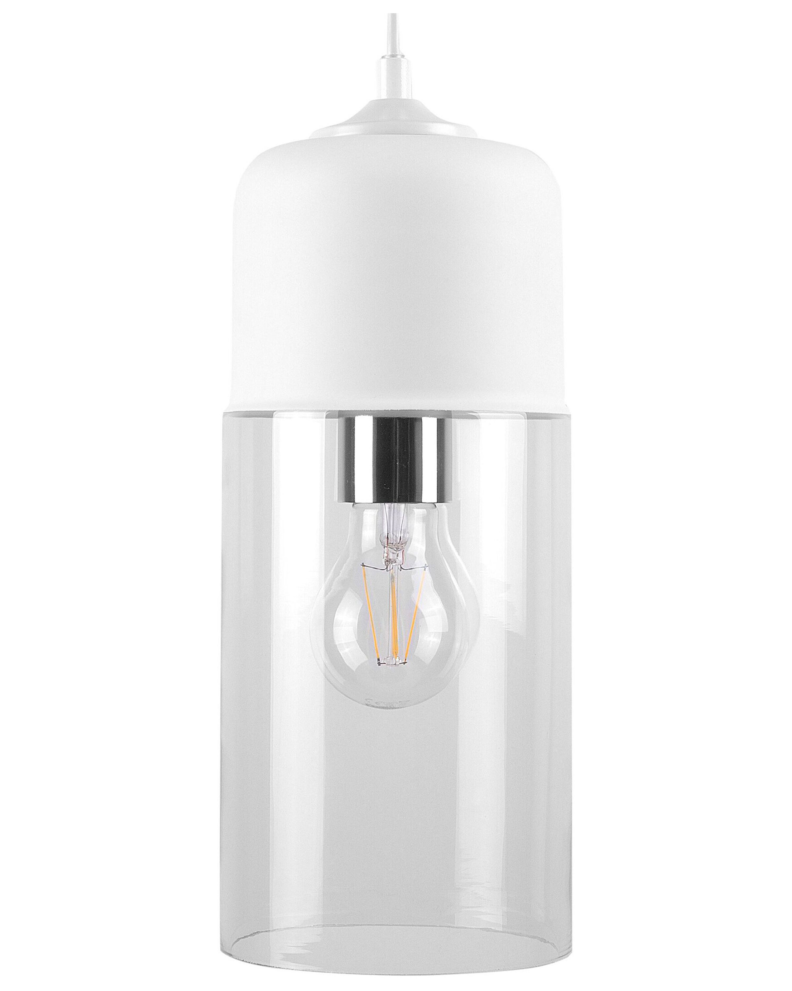 Pendant Lamp PURUS Glass White
