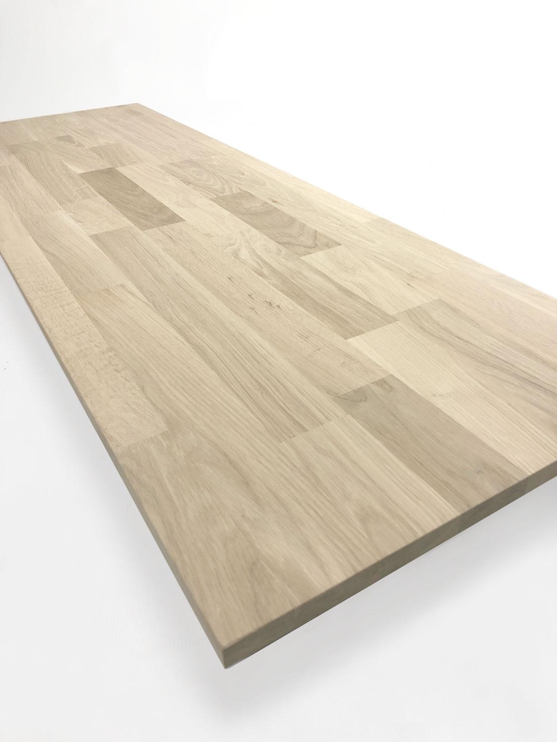 WoodBrothers Eikenhouten vingerlas wandplank 150x50x1,8cm