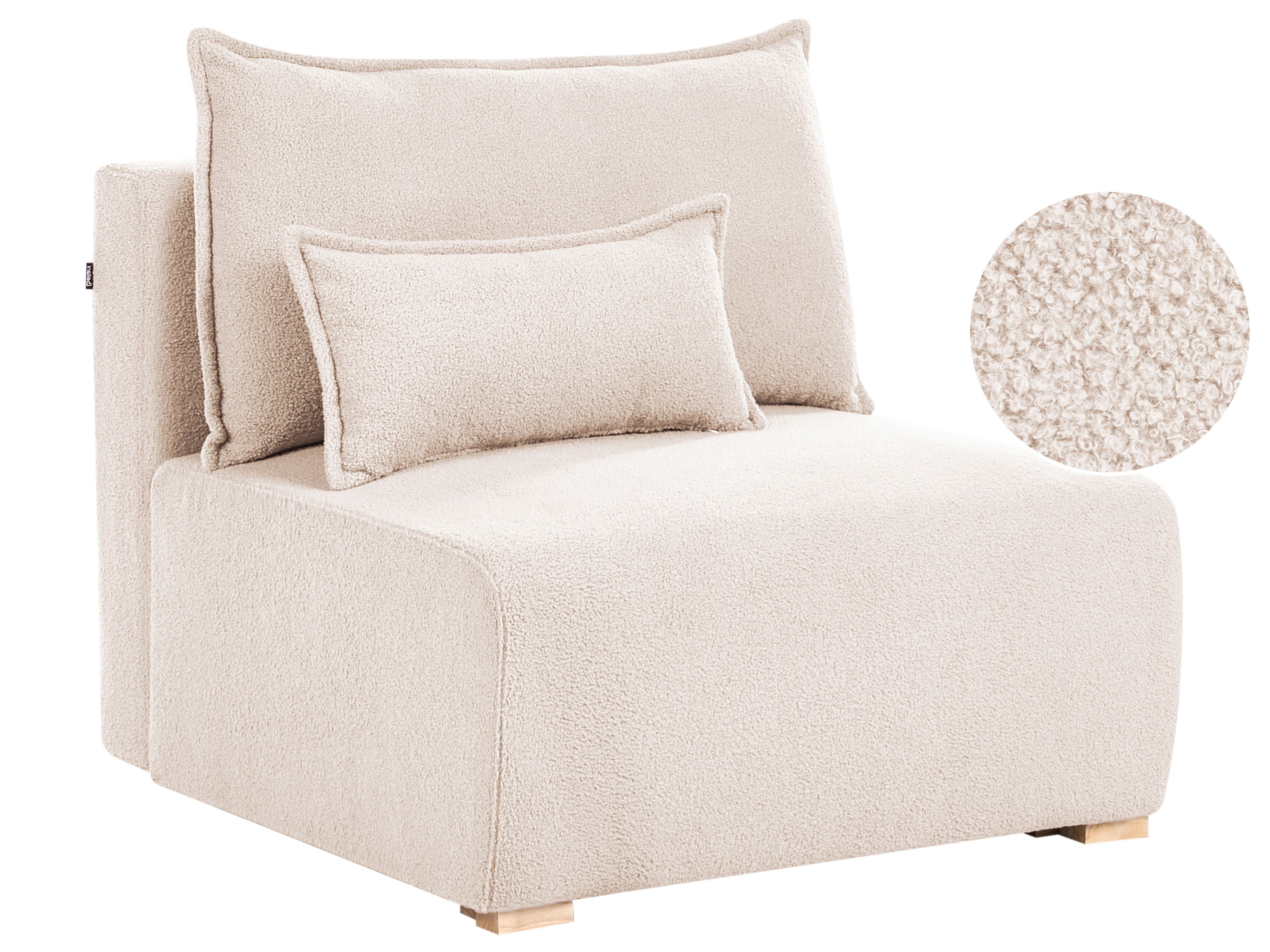 1-Seat Section NERBO Boucle Beige