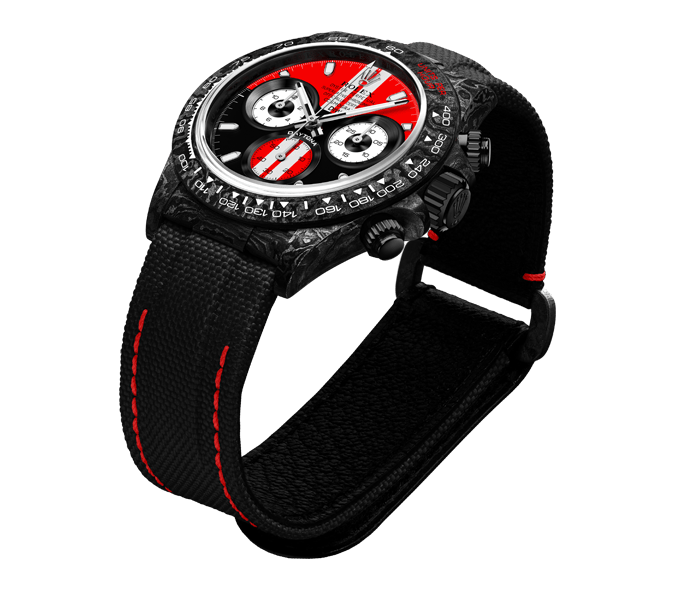 ROLEX Diw Daytona gt red 40mm oyster black(1:1 replica) - Top club