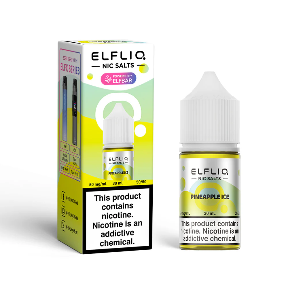ELFLIQ e-liquid ai sali di nicotina 30ml