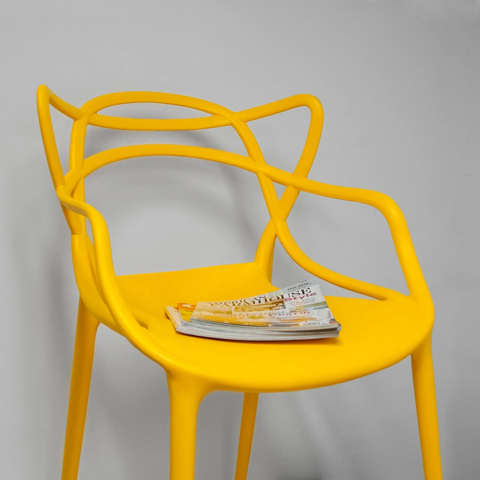 Loop Chair 2-pack, Yellow - Image 16