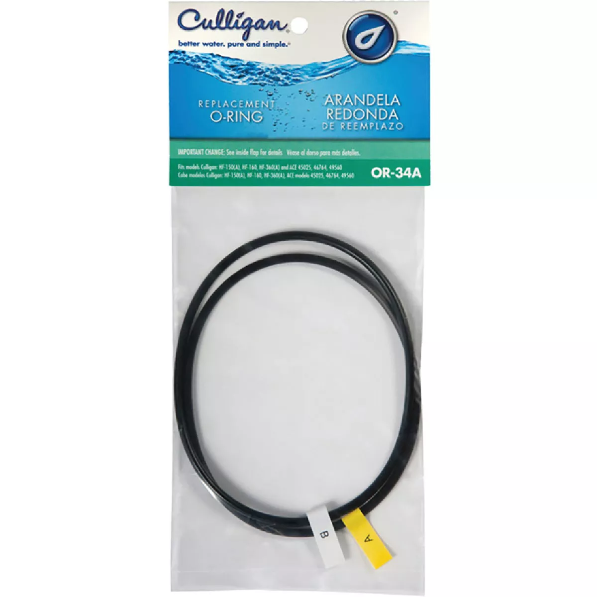 Culligan 3/4 In. Water Filter O-Ring, (2-Pack)