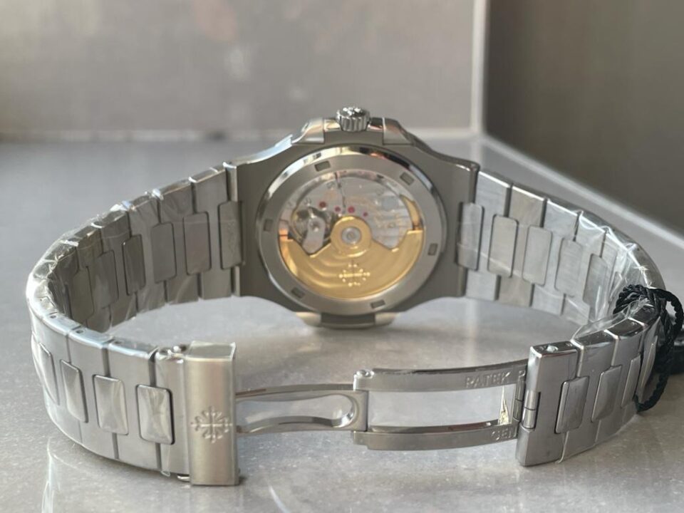 Replica PATEK PHILIPPE Nautilus 5711 PPF 1:1 Best Edition Gray Textured Dial on SS Bracelet 324CS - Top club