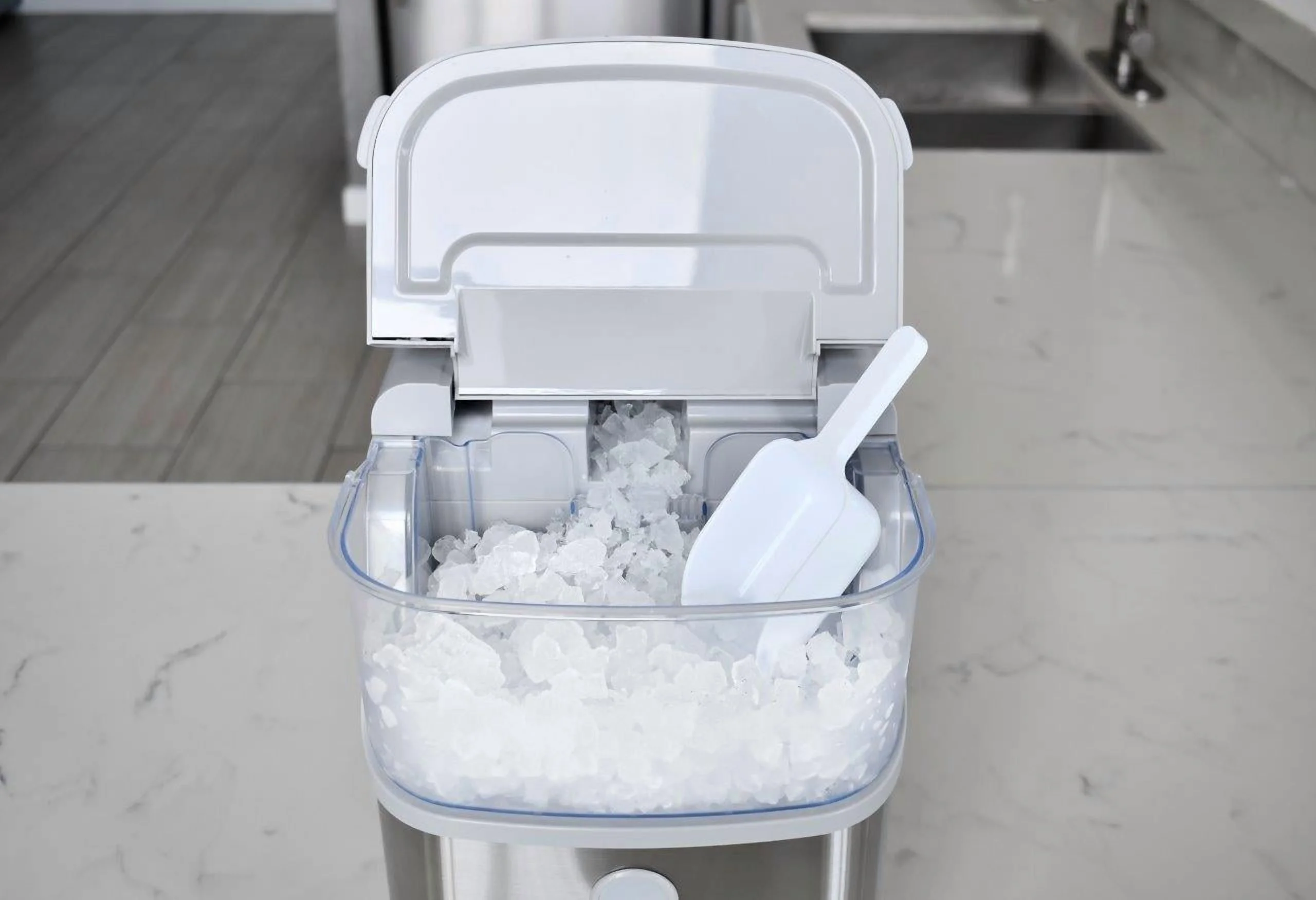 Frigidaire, 33 Lbs. Nugget Ice Maker, Black Stainless Steel, EFIC228 - Image 23