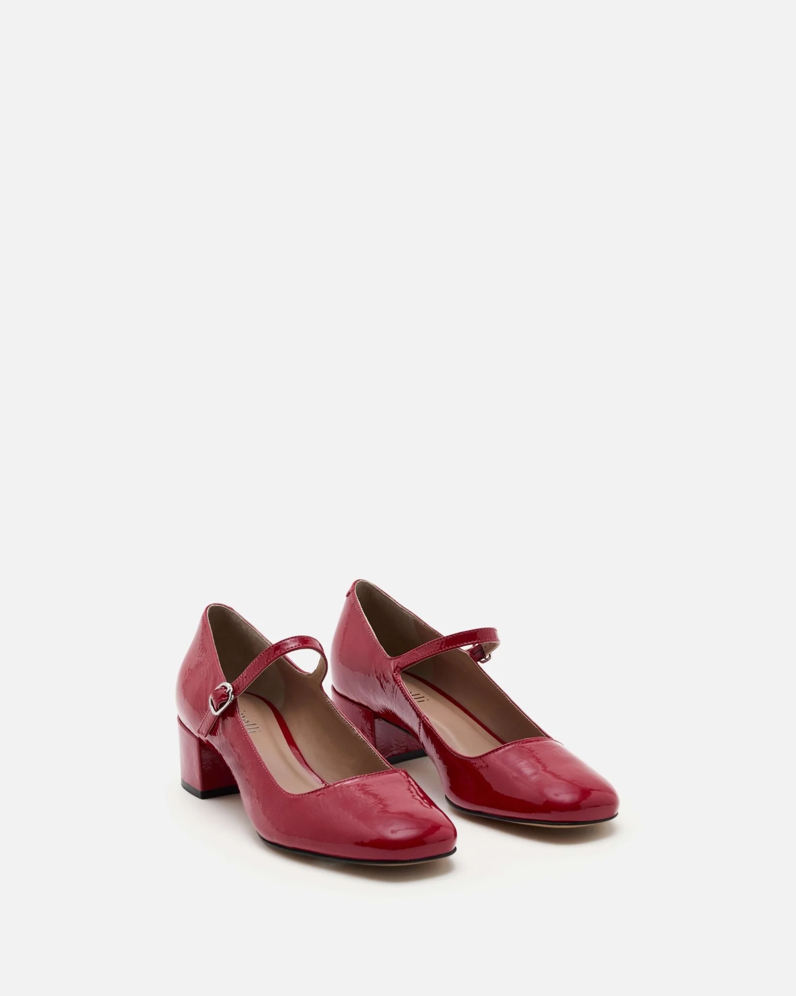 ESCARPINS CELSA/VER - En cuir vernis rouge