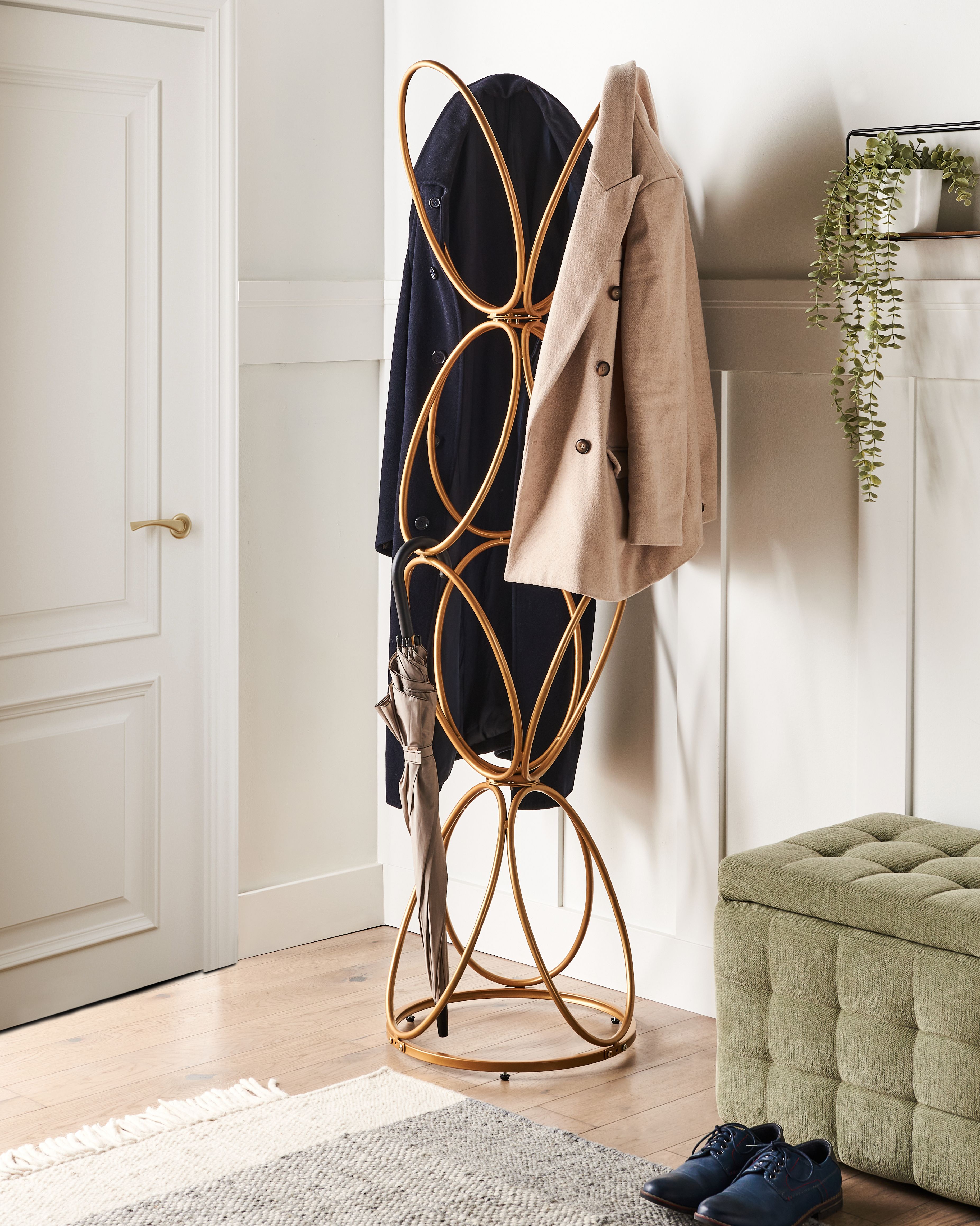 Coat Stand WALTERS Gold