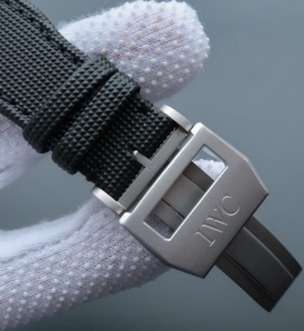 Replica IWC ZF Big Pilot IW502003 Real Ceramic Nylon Strap - Top club