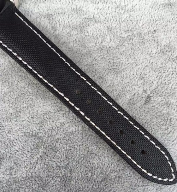 Replica Omega Speedmaster 3210 Black Dial Black Nylon Strap Back through A7750 - Top club